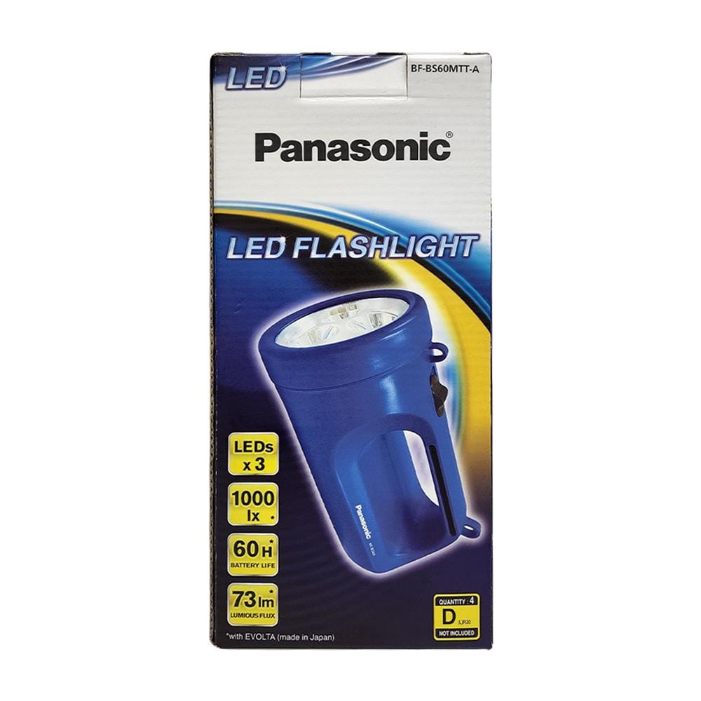 ไฟฉาย LED 0.8 วัตต์ DAYLIGHT PANASONIC BF-BS60MTT-A
