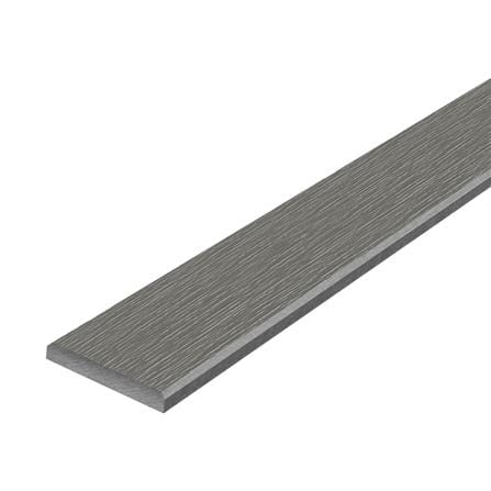 ไม้ระแนง DURAONE ลายเสี้ยน 7.5x300x0.8 ซม. สีเทาสโมคเกรย์_0