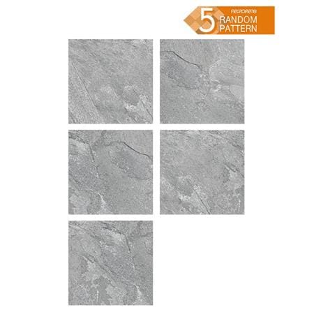 กระเบื้องพื้นพอร์ซเลน  16x16 นิ้ว COTTO โพรวองซ์ เทา PM 0.96M2_1