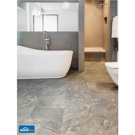 กระเบื้องพื้นพอร์ซเลน  16x16 นิ้ว COTTO โพรวองซ์ เทา PM 0.96M2_3