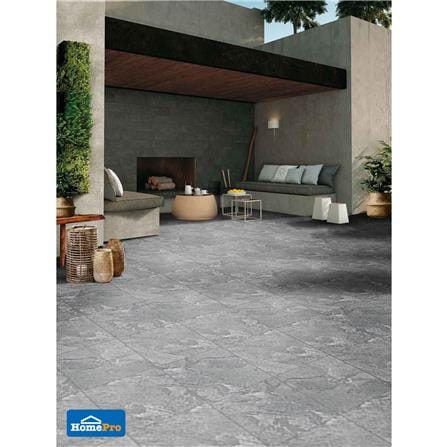 กระเบื้องพื้นพอร์ซเลน  16x16 นิ้ว COTTO โพรวองซ์ เทา PM 0.96M2_4