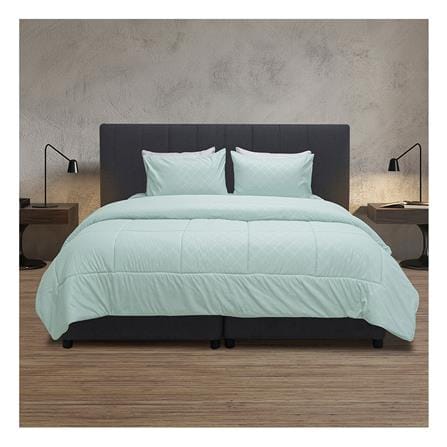 ชุดผ้าปูที่นอน 6 ฟุต 6 ชิ้น PICASSO CLASSIC STYLE ENJOY GREENMINT_0