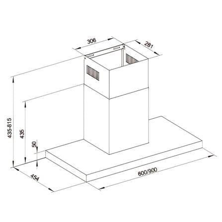 เครื่องดูดควันกระโจม ELECTROLUX ECT6740S 60 ซม._4