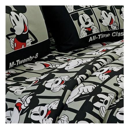 ชุดผ้าปูที่นอน 6 ฟุต 5 ชิ้น FOUNTAIN MICKEY MOUSE FTC111_1