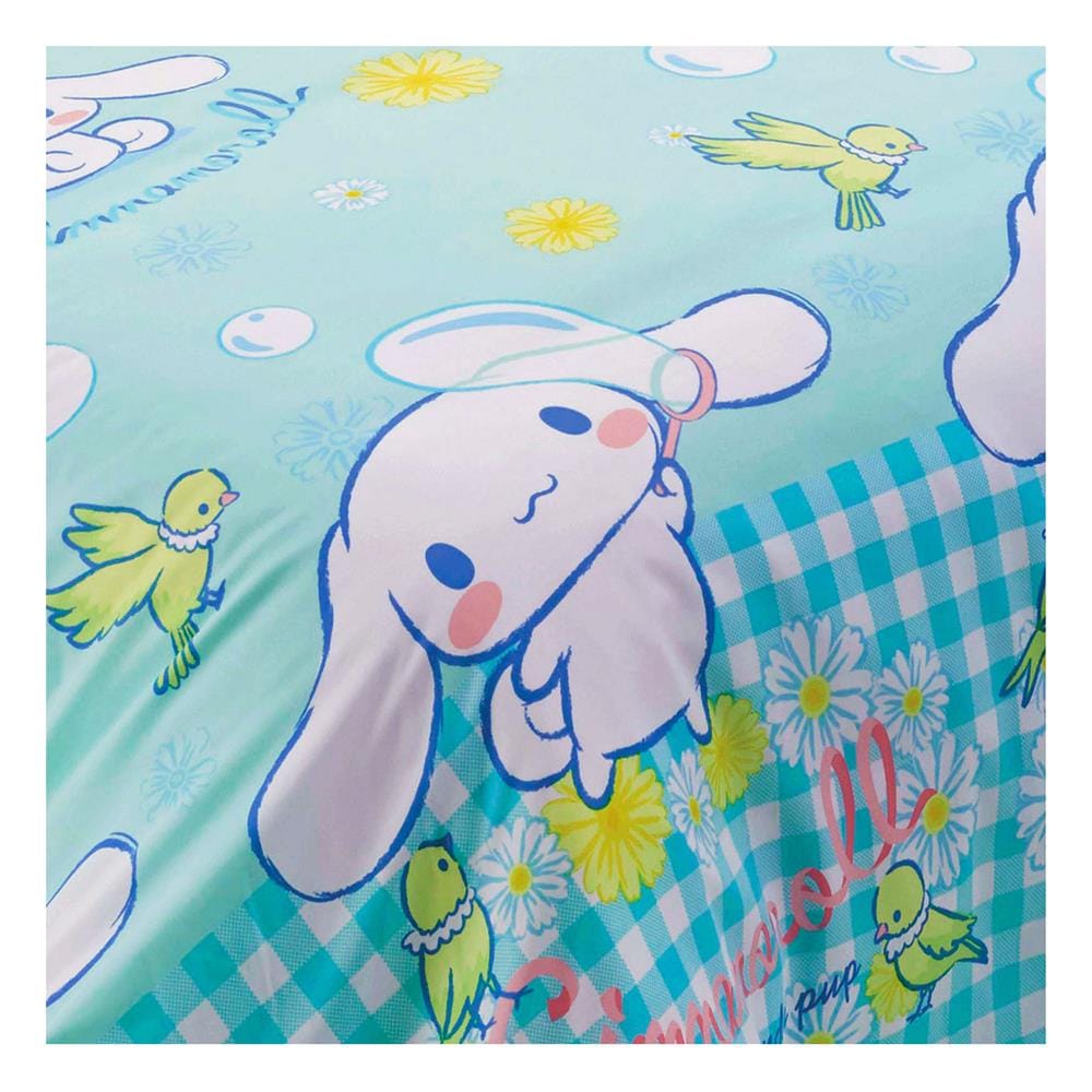 ชุดผ้าปูที่นอน 6 ฟุต 5 ชิ้น FOUNTAIN CINNAMOROLL FTC051