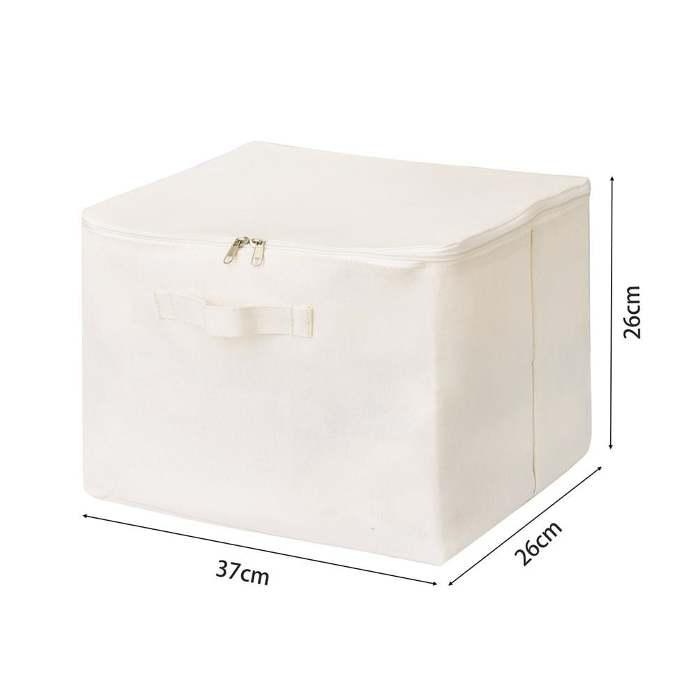 กล่องเก็บผ้ามีฝา PLIM SIMPLE 37X26X26 ซม.