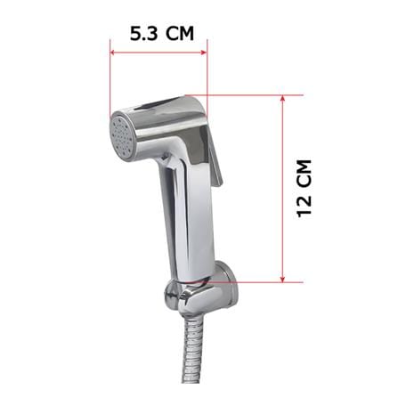 สายฉีดชำระครบชุด LUZERN RS-2112 สีโครม_3