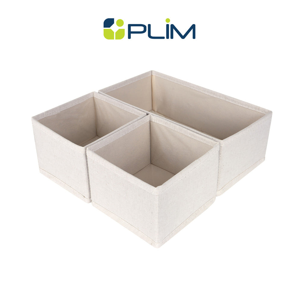 กล่องจัดเก็บผ้า PLIM SIMPLE 3 ช่อง