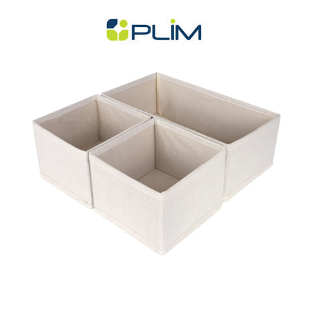 กล่องจัดเก็บผ้า PLIM SIMPLE 3 ช่อง_1