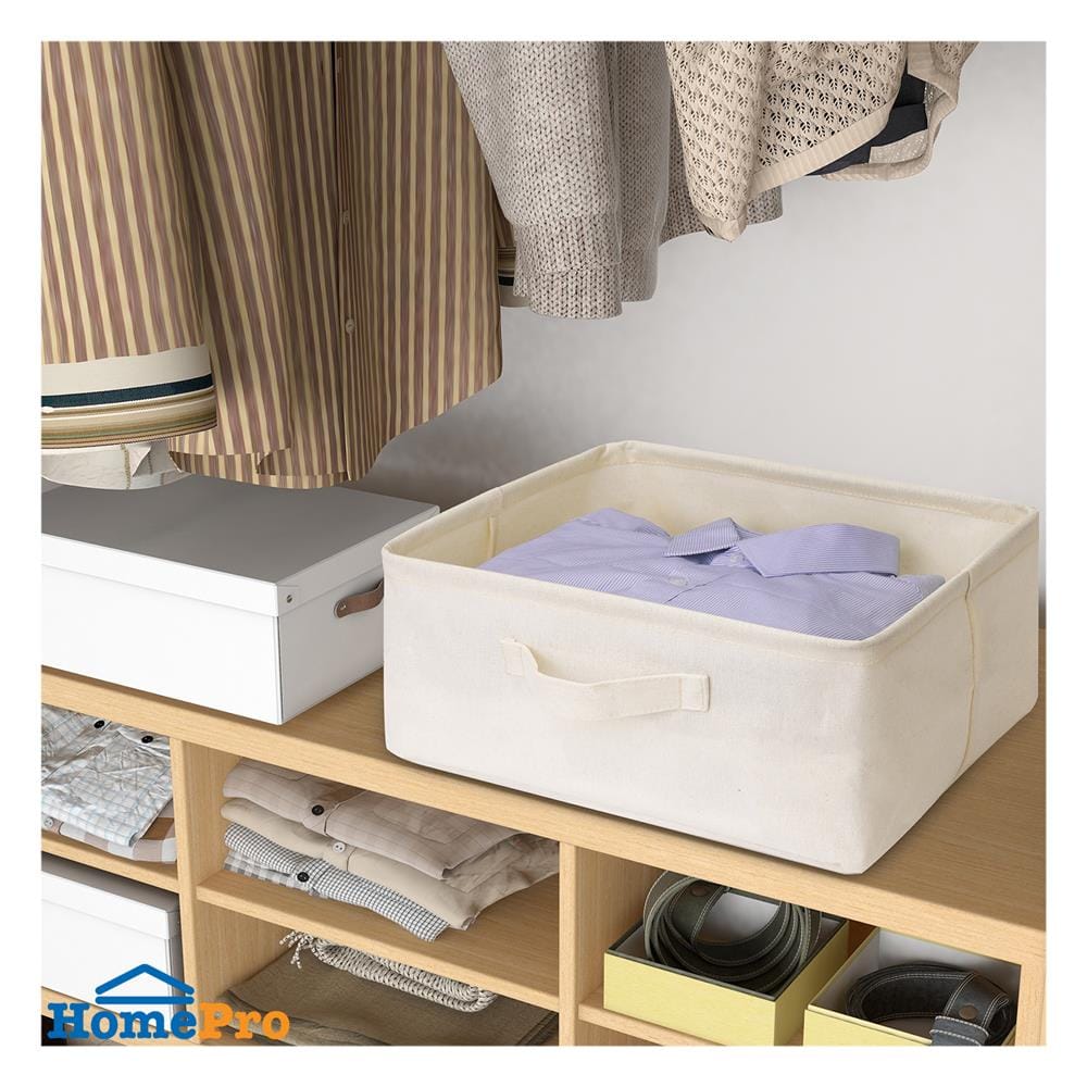 กล่องเก็บผ้า PLIM SIMPLE 37X26X16 ซม.