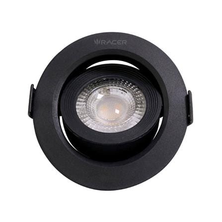 ดาวน์ไลท์ LED RACER ADJUST 3.5 นิ้ว 5 วัตต์ DAYLIGHT สีดำ_0