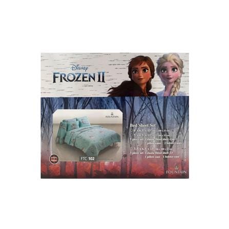 ชุดผ้าปูที่นอน 3.5 ฟุต 3 ชิ้น FOUNTAIN FROZEN FTC102_3