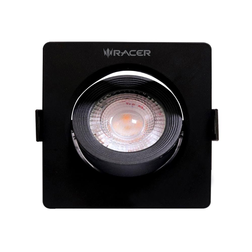 ดาวน์ไลท์ LED RACER ADJUST 3.5 นิ้ว 5 วัตต์ DAYLIGHT สีดำ