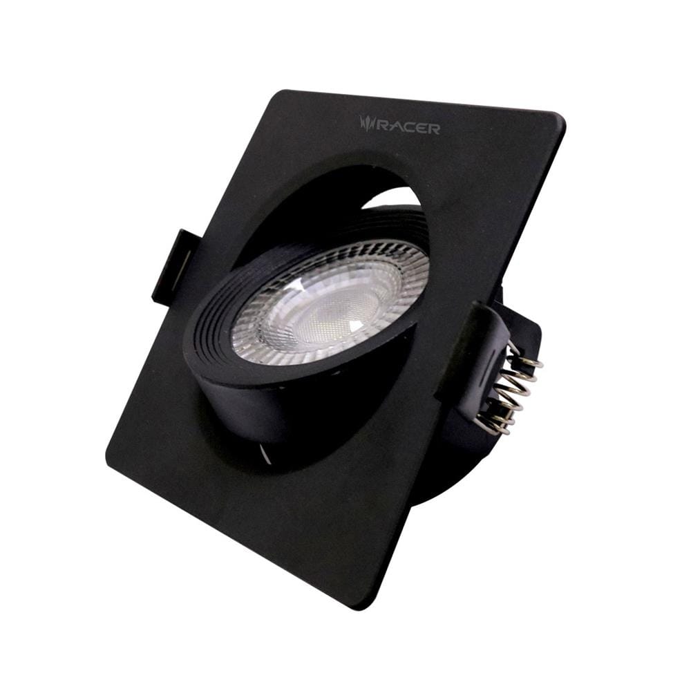 ดาวน์ไลท์ LED RACER ADJUST 3.5 นิ้ว 5 วัตต์ DAYLIGHT สีดำ