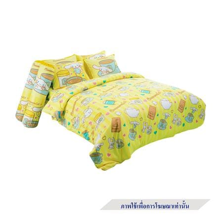 ชุดผ้าปูที่นอน 3.5 ฟุต 3 ชิ้น FOUNTAIN CINNAMOROLL FTC052