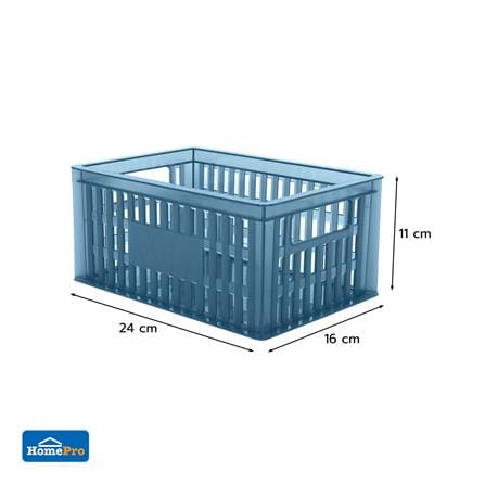 กล่องซ้อนได้ ME LIVING 591-1 16x24x11 ซม. สีน้ำเงินเข้ม_5