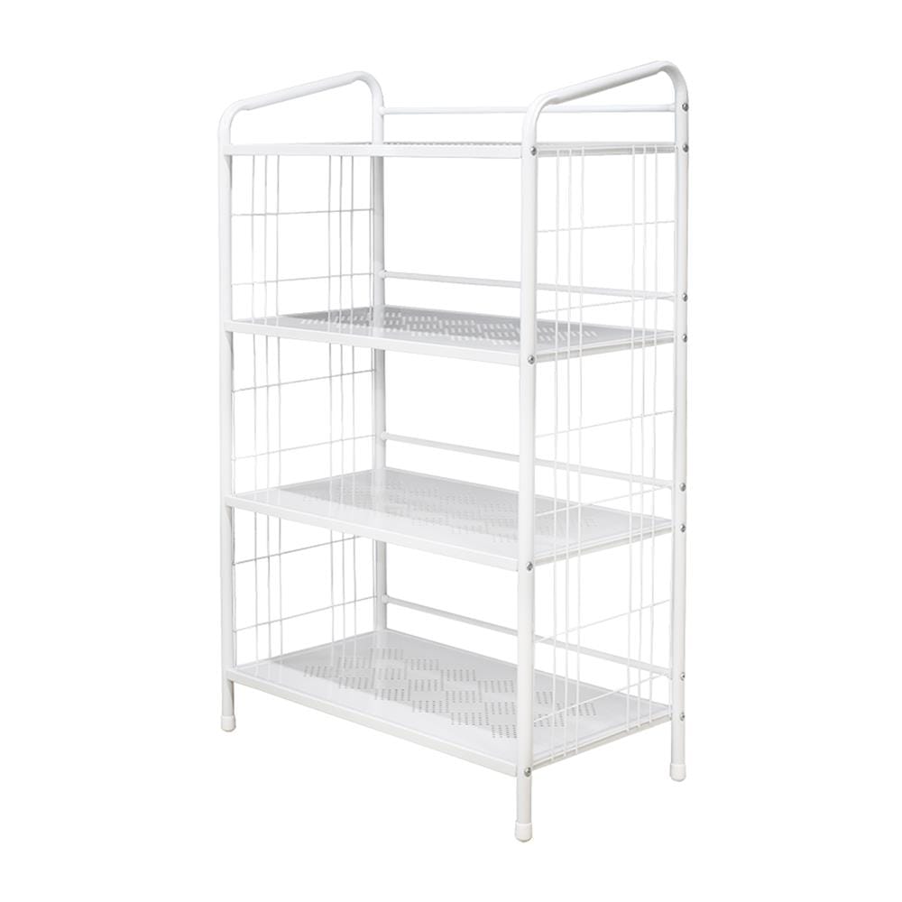ชั้นวางของ 4 ชั้น ME LIVING RACK 75x41x124 ซม. สีขาว