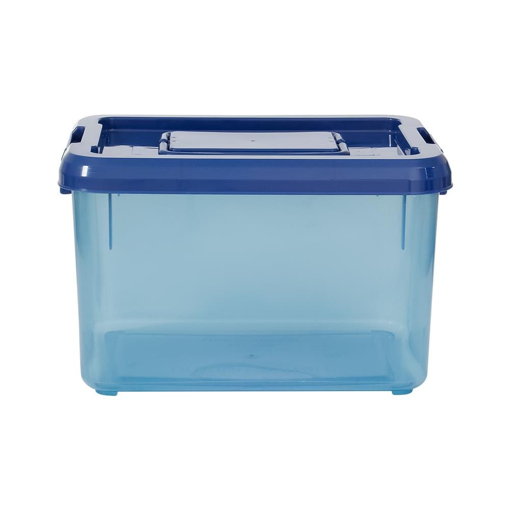 กล่องหูหิ้ว SN 555 26x36x32 ซม. สีน้ำเงินเข้ม