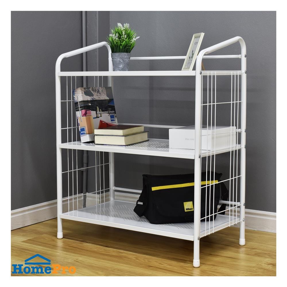 ชั้นวางของ 3 ชั้น ME LIVING RACK 75x41x92 ซม. สีขาว