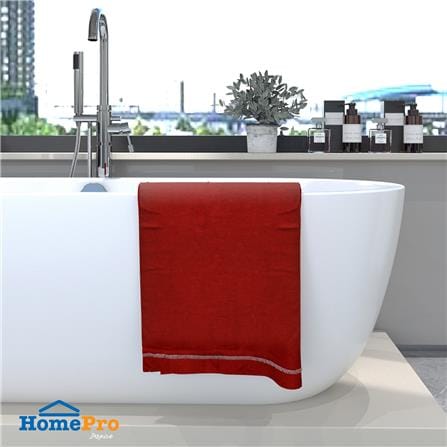 ผ้าขนหนู ME LIVING LUCIA 30X60 นิ้ว สี RED_4