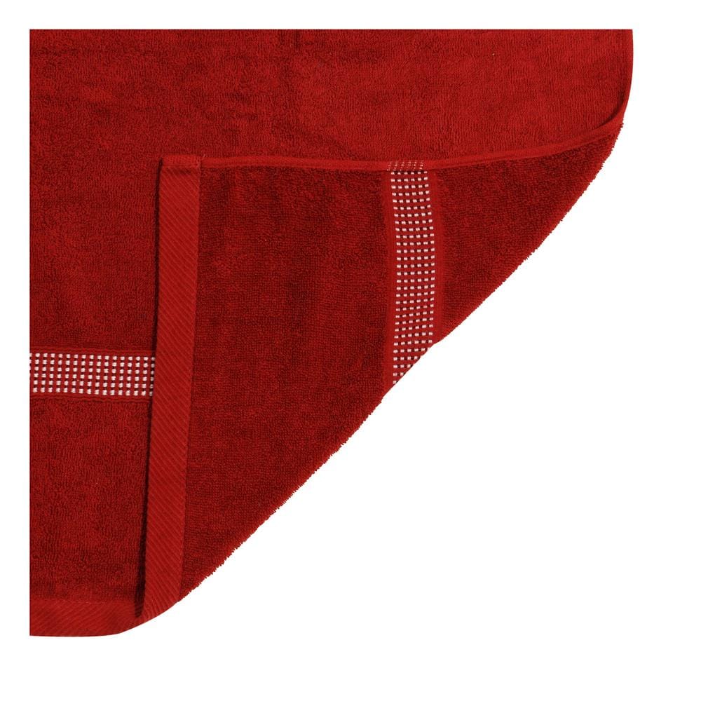 ผ้าขนหนู ME LIVING LUCIA 16X32 นิ้ว สี RED