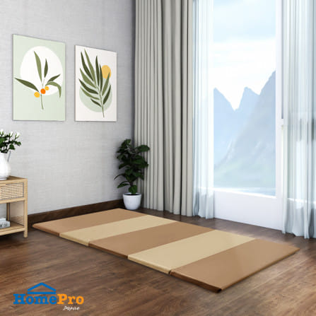 ที่นอนปิกนิก 5 พับ ME LIVING PIXAR 90x180 ซม. สี BROWN-BEIGE_6