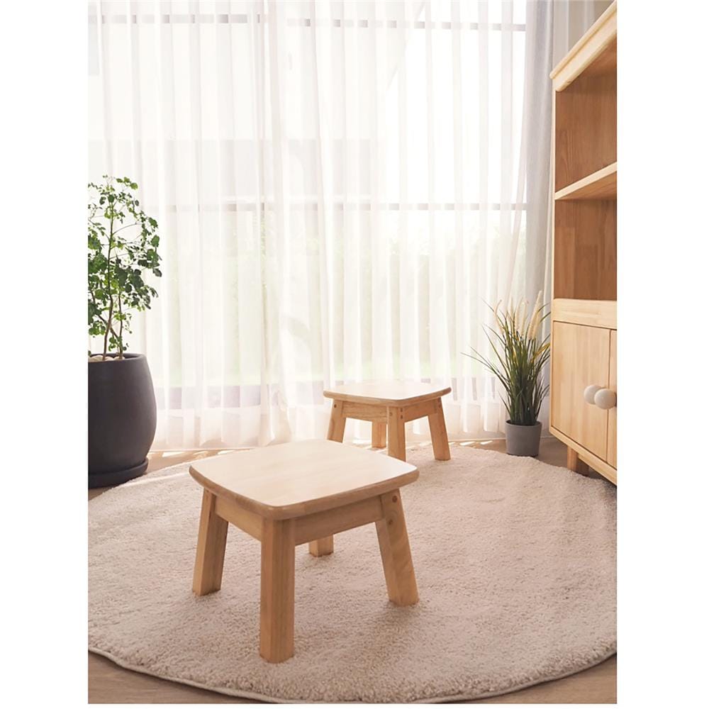 เก้าอี้สตูล BAAN FURNITURE MINI SVEN สีไม้ธรรมชาติ