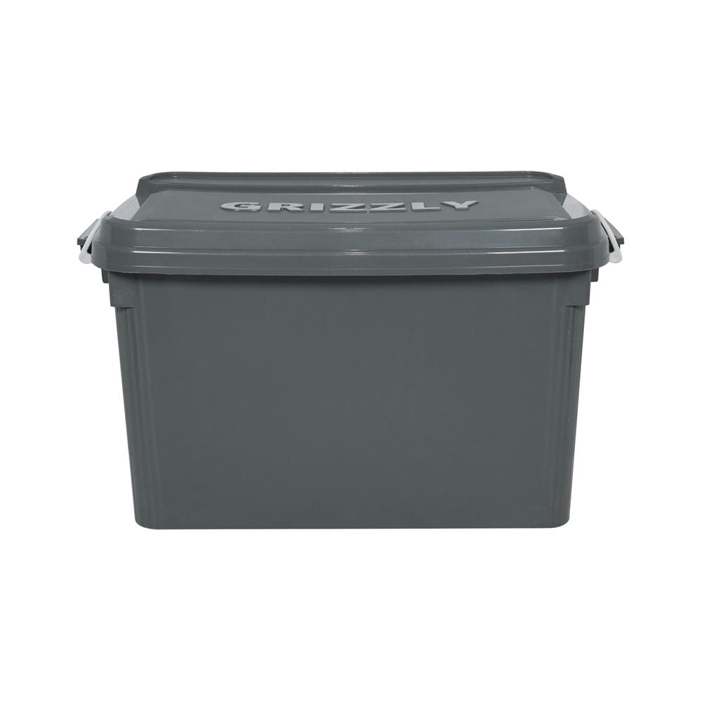 กล่องเก็บของ 100 ลิตร ME LIVING GRIZZLY 70x48x43 ซม. สีเทา