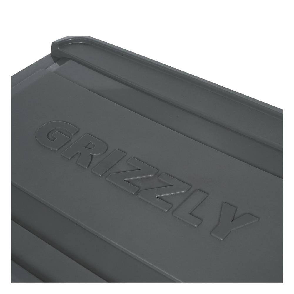 กล่องเก็บของ 100 ลิตร ME LIVING GRIZZLY 70x48x43 ซม. สีเทา