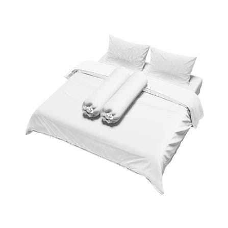 ชุดผ้าปูที่นอน 5 ฟุต 6 ชิ้น PERICO REGAL SOLID RS001_1