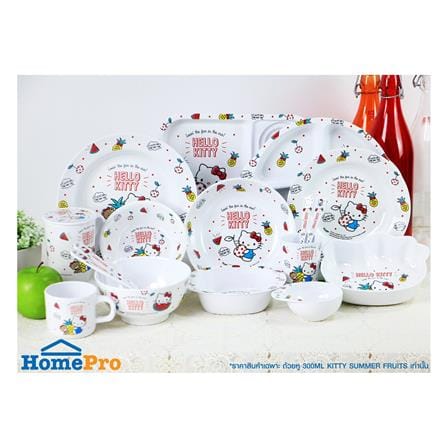 ถ้วยหูเมลามีน 300 มล. SUPERWARE KITTY SUMMER FRUITS_3
