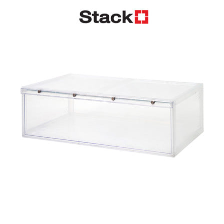 กล่องรองเท้า STACKO MAGNETIC LOCK 56X37X18.30 ซม. ใส_1