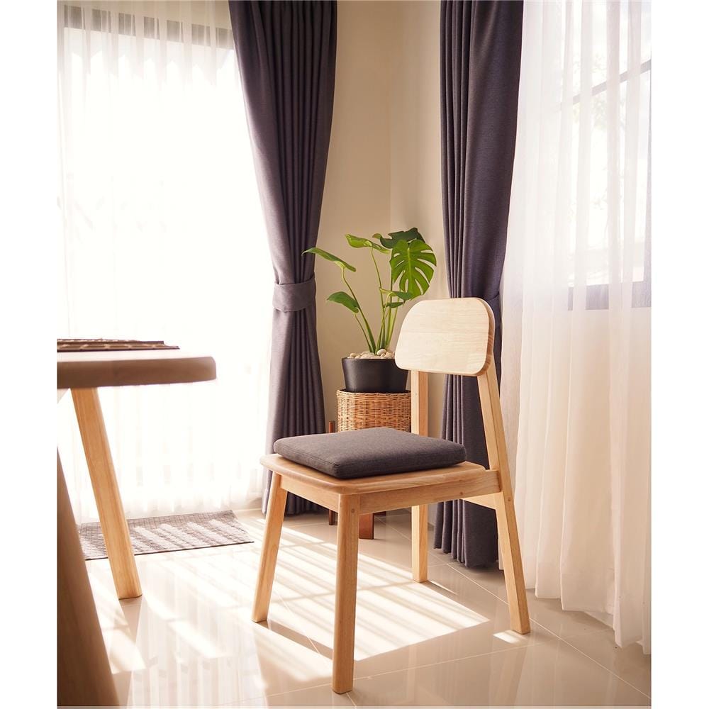 ชุดโต๊ะอาหาร 4 ที่นั่ง BAAN FURNITURE GASTON BENCH SET 150 ซม. สีไม้ธรรมชาติ