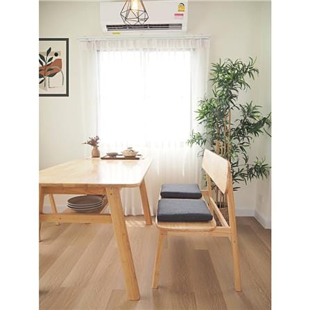ชุดโต๊ะอาหาร 4 ที่นั่ง BAAN FURNITURE GASTON BENCH SET 150 ซม. สีไม้ธรรมชาติ_5
