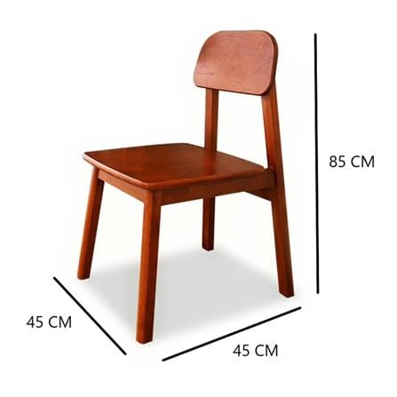 เก้าอี้ BAAN FURNITURE COSMO สีน้ำตาล_3