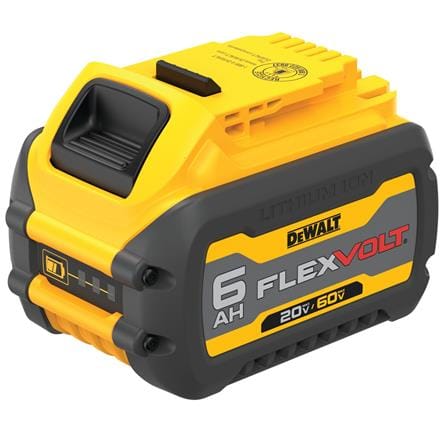 แบตเตอรี่ DEWALT DCB606-B1 60 โวลต์/20 โวลต์ 6.0 แ...