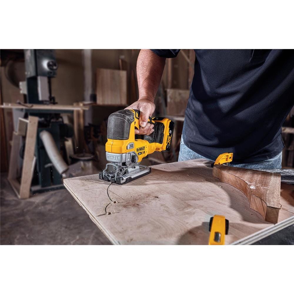 เลื่อยจิ๊กซอว์ไร้สาย (เฉพาะตัวเครื่อง) DEWALT DCS334B 18 โวลต์ (สูงสุด 20 โวลต์)