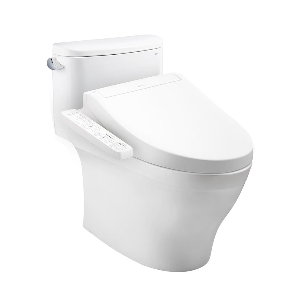 สุขภัณฑ์ 1 ชิ้น พร้อมฝาอัตโนมัติ TOTO CW887UW2R 4.8 ลิตร