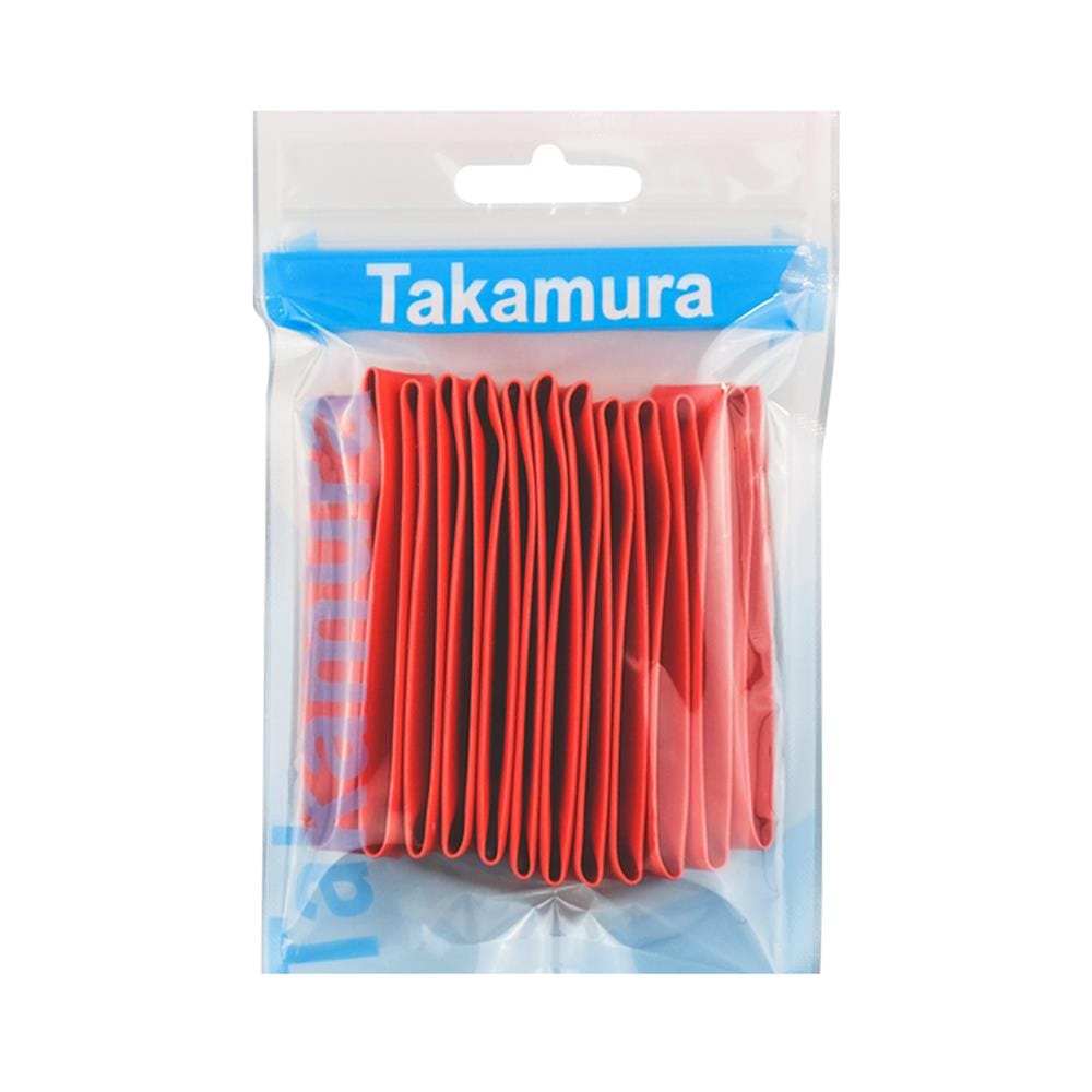 ท่อหด TAKAMURA ขนาด 10 มม. 2 เมตร สีแดง