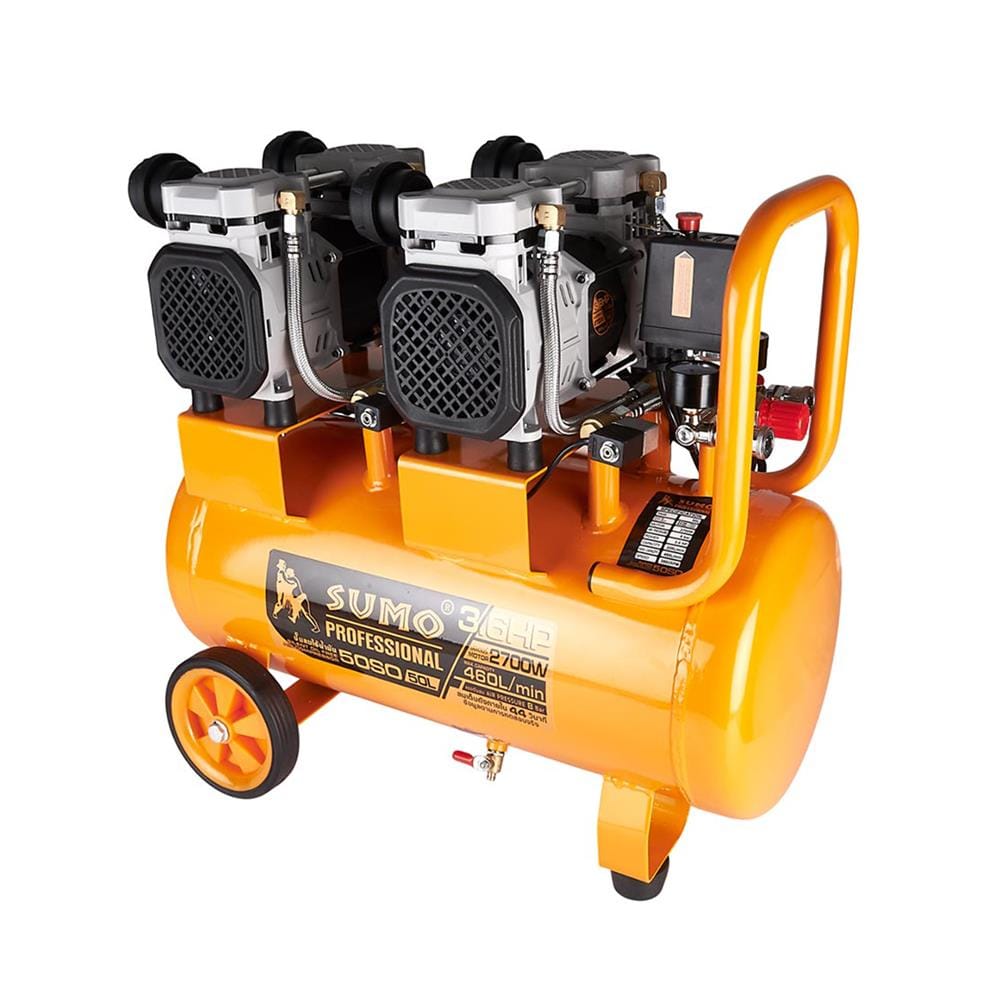 ปั๊มลม OIL FREE SUMO 50SO 3.6 แรงม้า 50 ลิตร