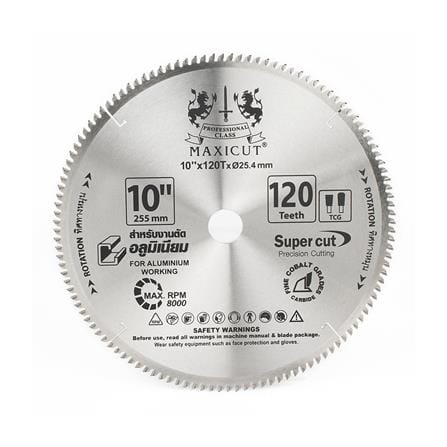 ใบเลื่อยวงเดือน MAXICUT 10 นิ้ว 120 ซี่ฟัน_0