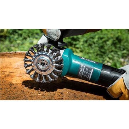 แปรงลวดกลมถักเปีย SUMO HEAVY DUTY 4 นิ้ว (4X1/2 นิ้ว X 16 มม.)_2