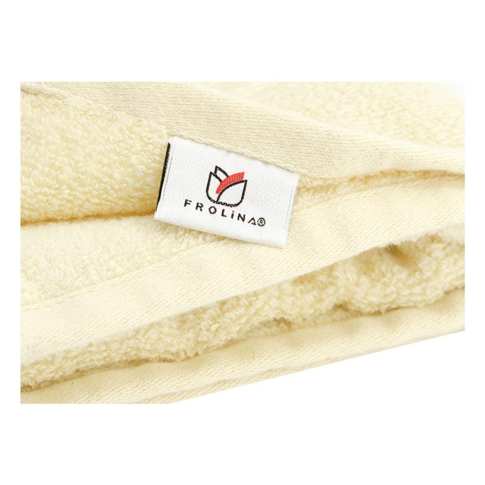 ผ้าขนหนู FROLINA ECO SOFT 15X31 นิ้ว CREAM