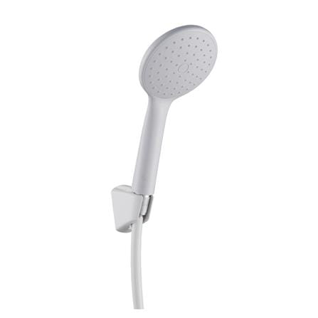 ชุดฝักบัวสายอ่อน 1 ระดับ BEN SHOWER-5566 สีขาว_0