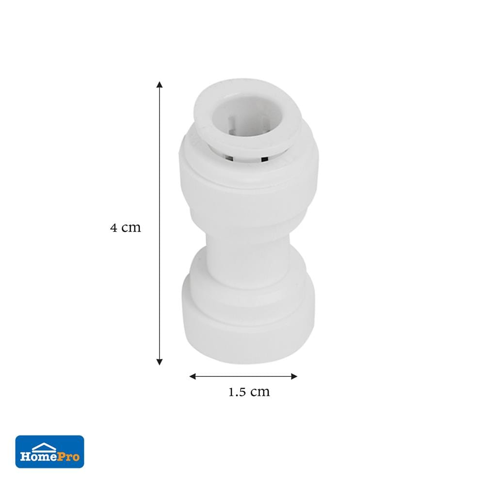 ข้อต่อตรงเครื่องกรองน้ำ DEXZON SPEED FIT 3/8X1/4 นิ้ว