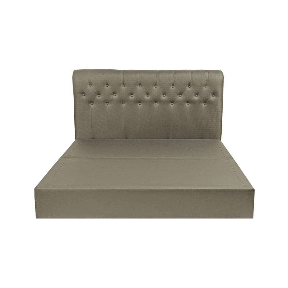 ฐานรองหัวเตียง 6 ฟุต HOME LIVING STYLE ROME-L สี TAUPE