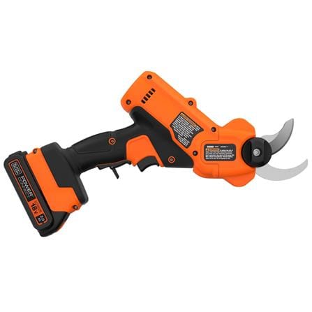 กรรไกรตัดกิ่งไม้ไร้สาย (พร้อมแบตเตอรี่) BLACK&DECKER BCPP18D1-QW 18 โวลต์_2