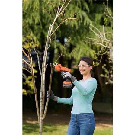 กรรไกรตัดกิ่งไม้ไร้สาย (พร้อมแบตเตอรี่) BLACK&DECKER BCPP18D1-QW 18 โวลต์_5