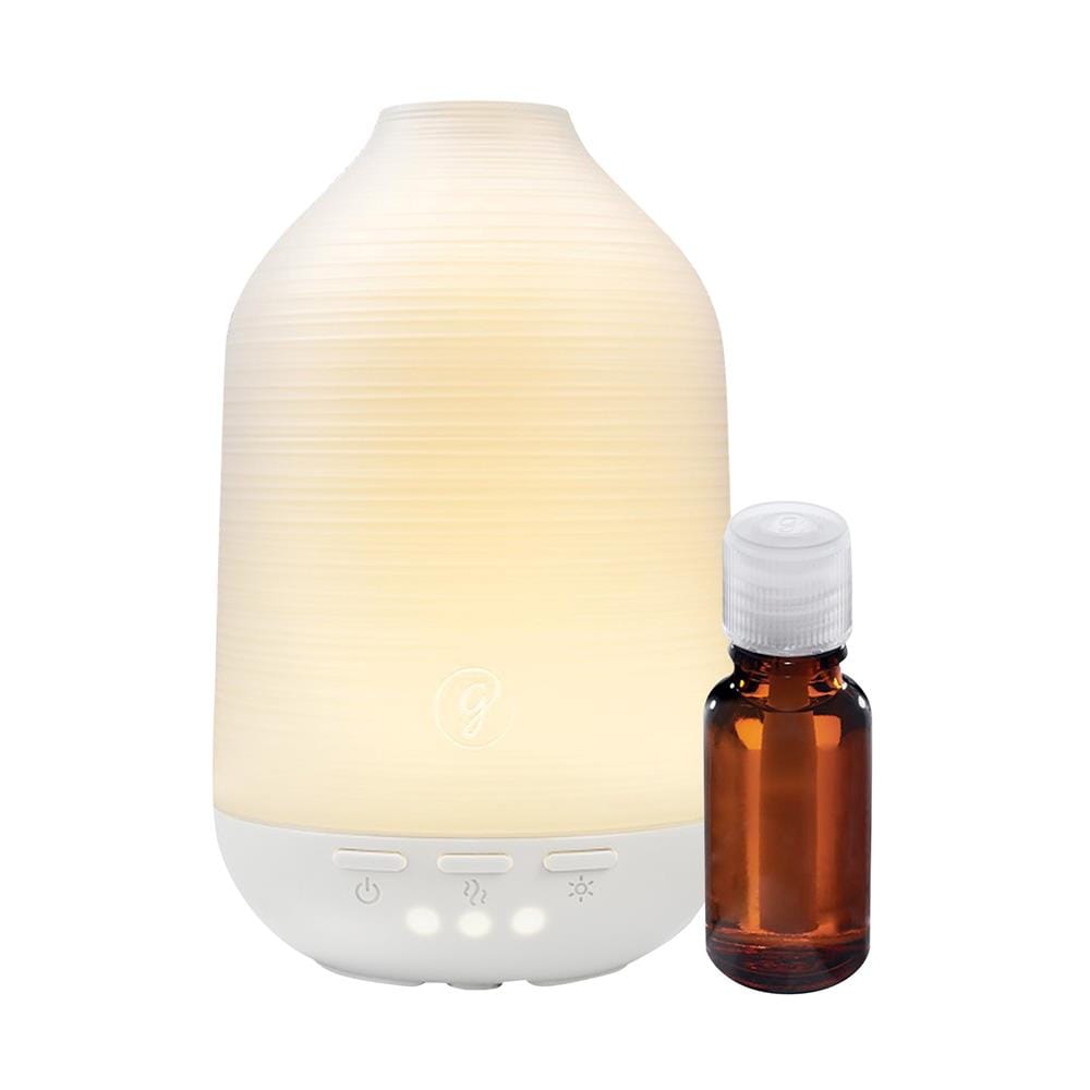 เครื่องพ่นสเปรย์พร้อมรีฟิล GLADE COOL MIST DIFFUSER WITH LIGHT 16.8ml กลิ่นลาเวนเดอร์และไม้จันทน์หอม