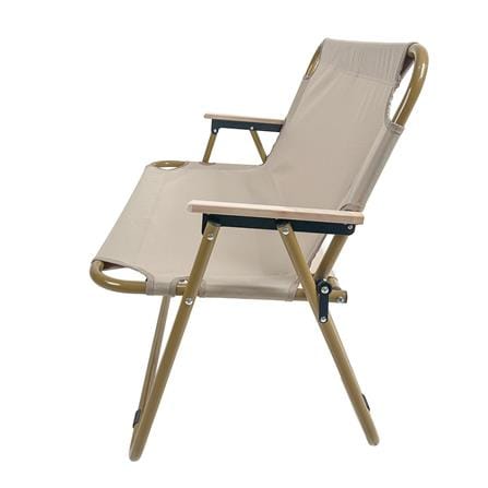 เก้าอี้พับตั้งแคมป์ SPRING WOOD GRAIN 108X60 ซม. สีครีม_1
